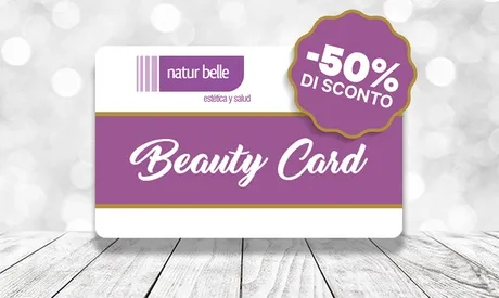  - Beauty Card  fino a 150€ di credito da utilizzare in 29 centri