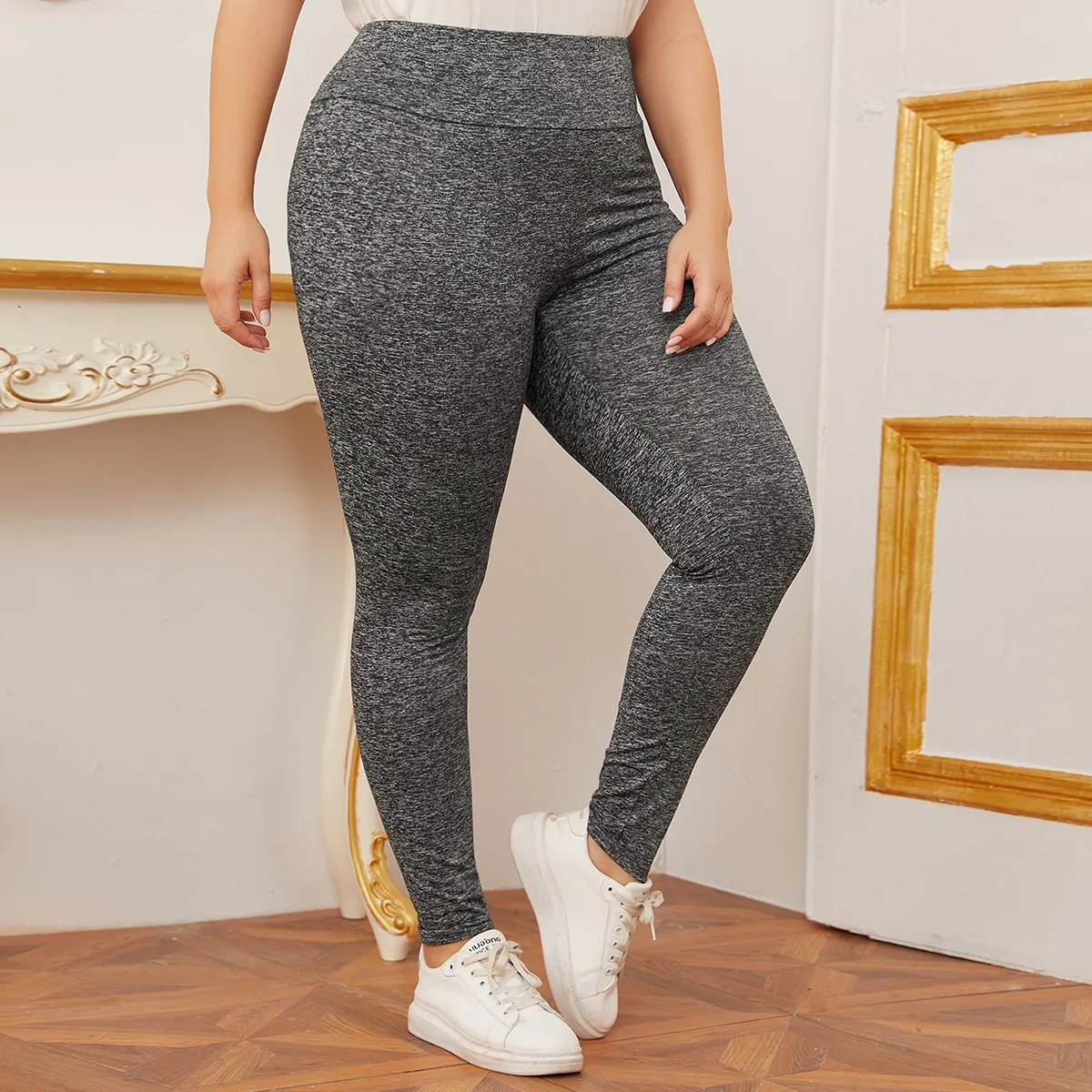 Leggings marles con fasce in vita taglie forti