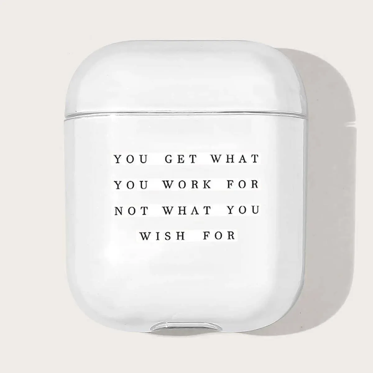 Custodia per Airpods con grafica lettera