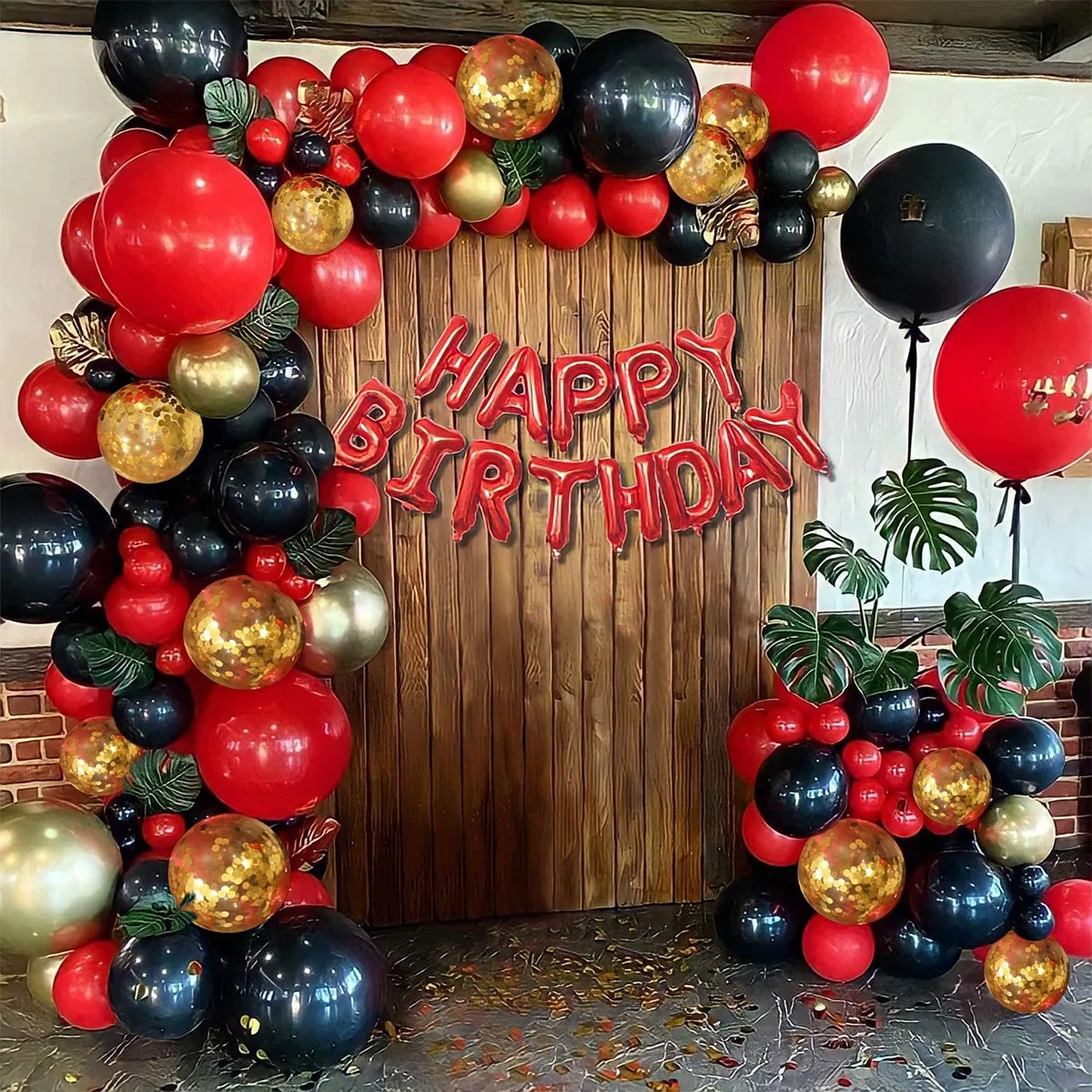 100 pezzi set palloncino decorativo compleanno