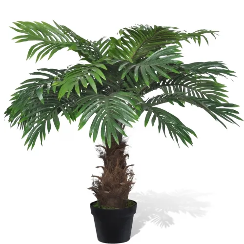 "Real Life Cycas artificiale Palm Tree con vaso 31 """