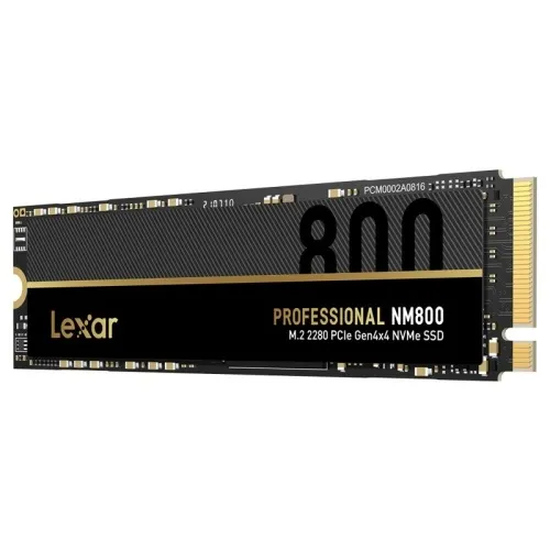 Lexar NM800 512GB M.2 NVMe SSD Unità a stato solido di grande capacità PCIe 4.0 Prestazioni NVMe1.4 Standard fino a 7000 MB/s Velocità di lettura