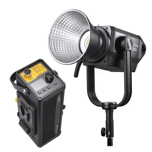 Godox M300D 330W Fotografia professionale LED Video Light Studio Fill Light 5600K Luminosità regolabile CRI ≥96 TLCI ≥97 Bowens Mount per interni Fotografia all'aperto Ritratto Video registrazione