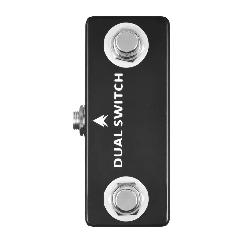 MOSKAudio DUAL SWITCH Pedale interruttore a pedale doppio Pedale Full Metal Shell
