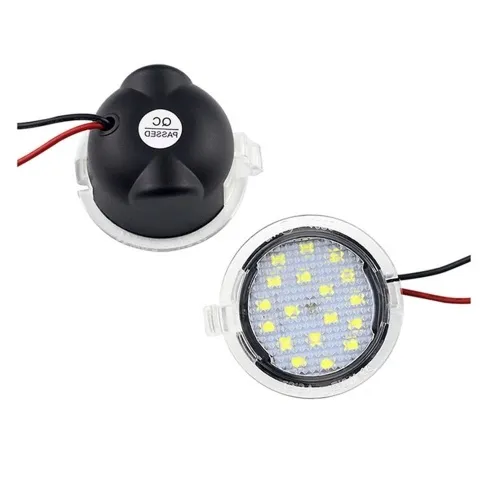 2 pezzi 18 LED sotto la pozzanghera a specchio per Ford Mondeo S-Max EDGE Explorer F-150