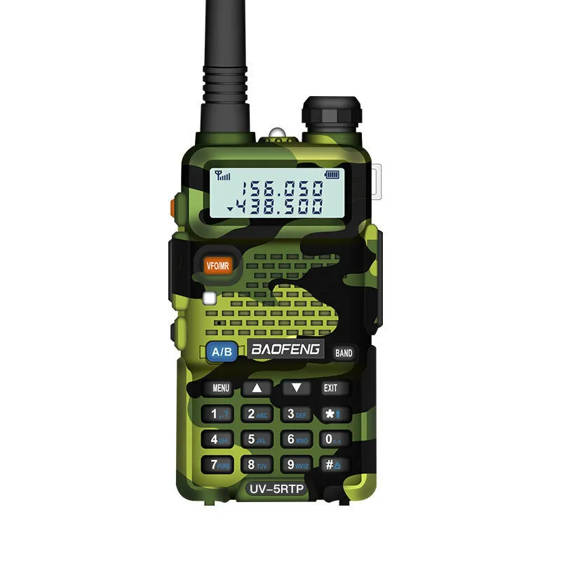 UK Standard Baofeng UV-5RTP Radiotrasmittente ad alta potenza a doppia banda di lunga portata portatile impermeabile Rad