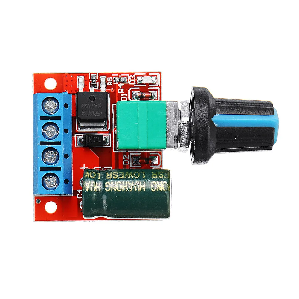 DC 5V a DC 35V 5A 90W Mini controller di velocità PWM motore DC Regolatore di velocità Modulo Modulatore di luce regolab