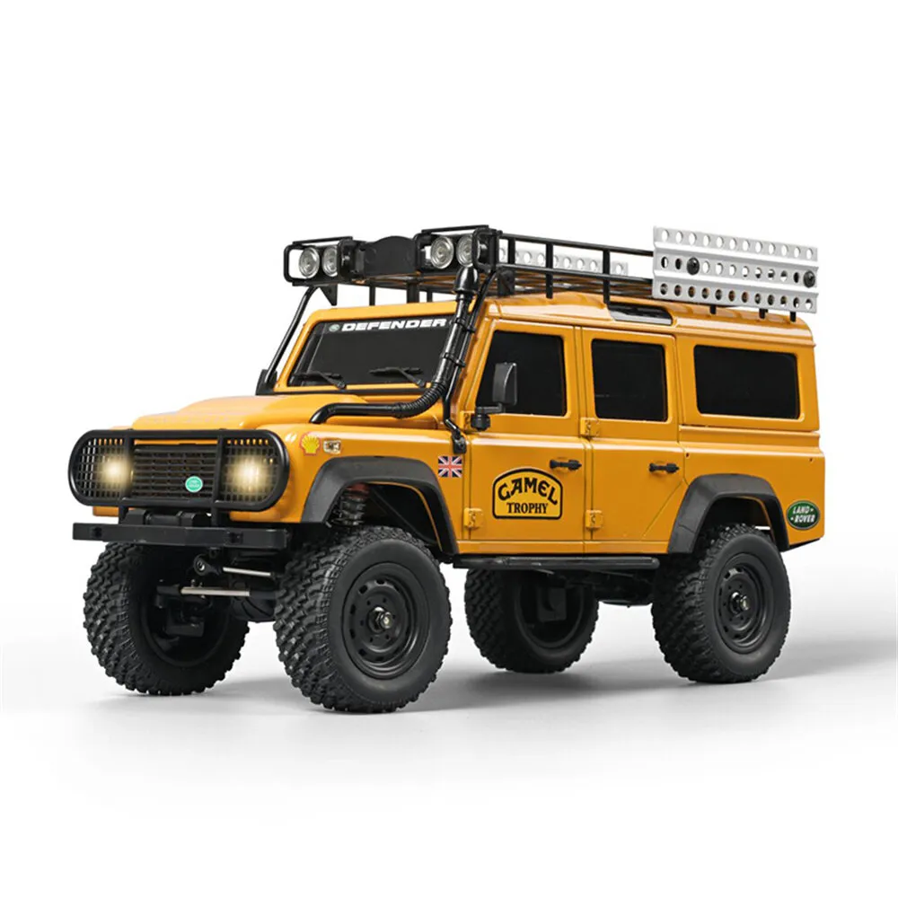 MNRC MN111 DIY KIT 1/18 Auto RC 4X4 con luci LED scalatrice di roccia Camion fuoristrada Scocca in lega Giocattoli Model