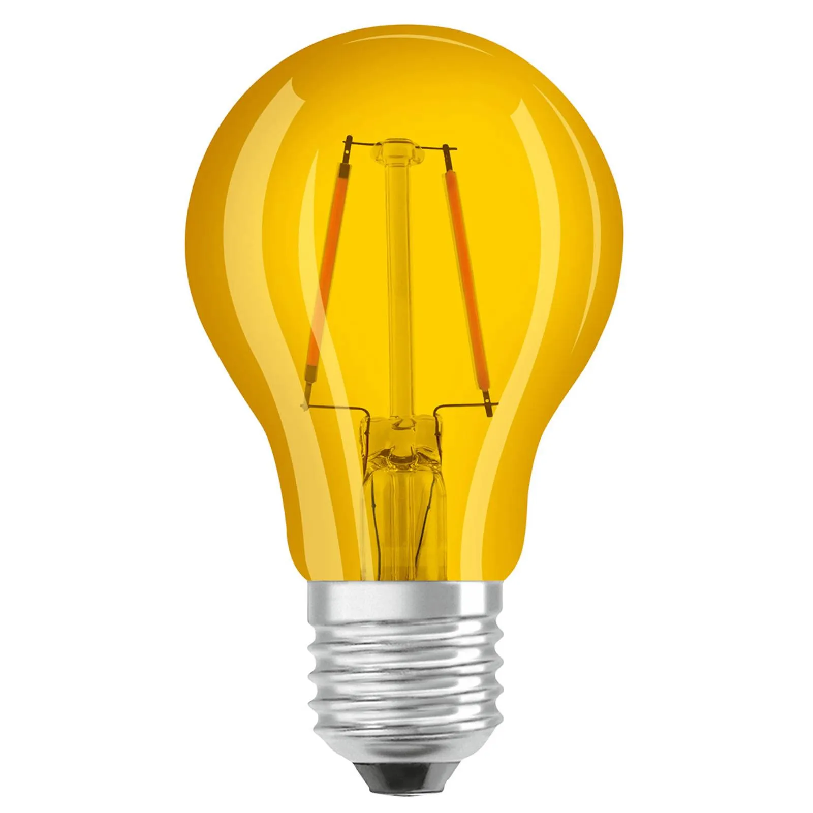 OSRAM LED E27 Star Décor Cla A 2,5W, giallo