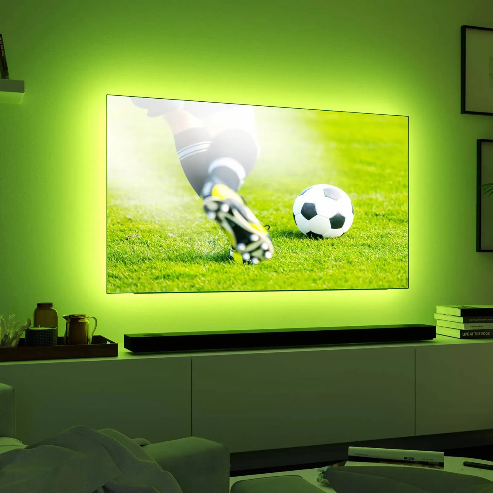 MaxLED 250 RGBW Comfort Set TV 55 pollici di 