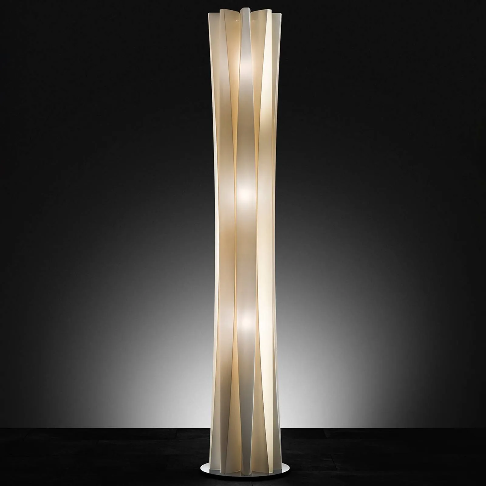Lampada da terra  Bach, altezza 161 cm, oro
