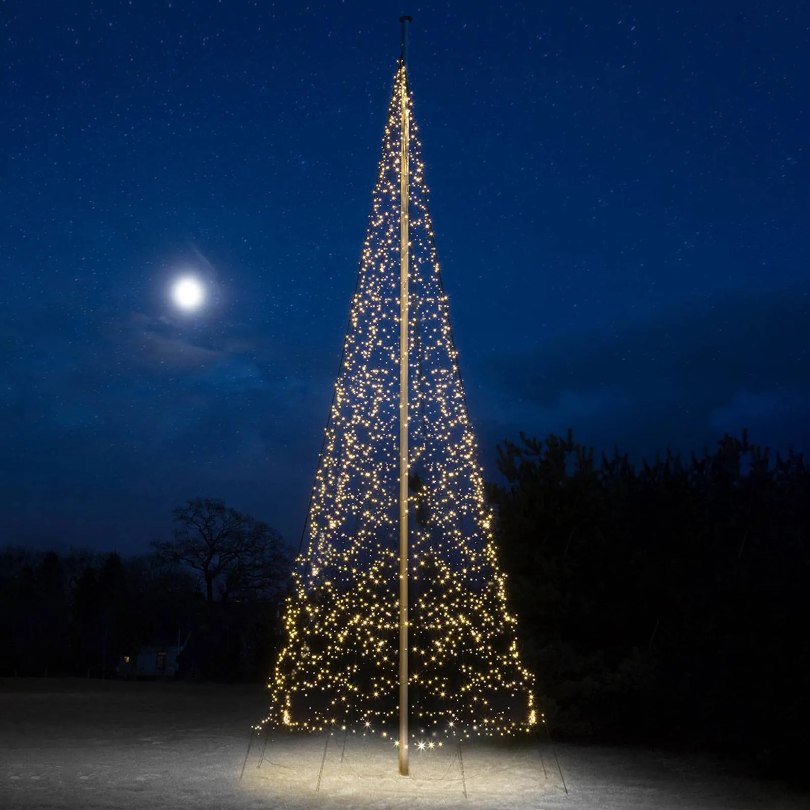  albero di Natale, 10 m, 4000 LED
