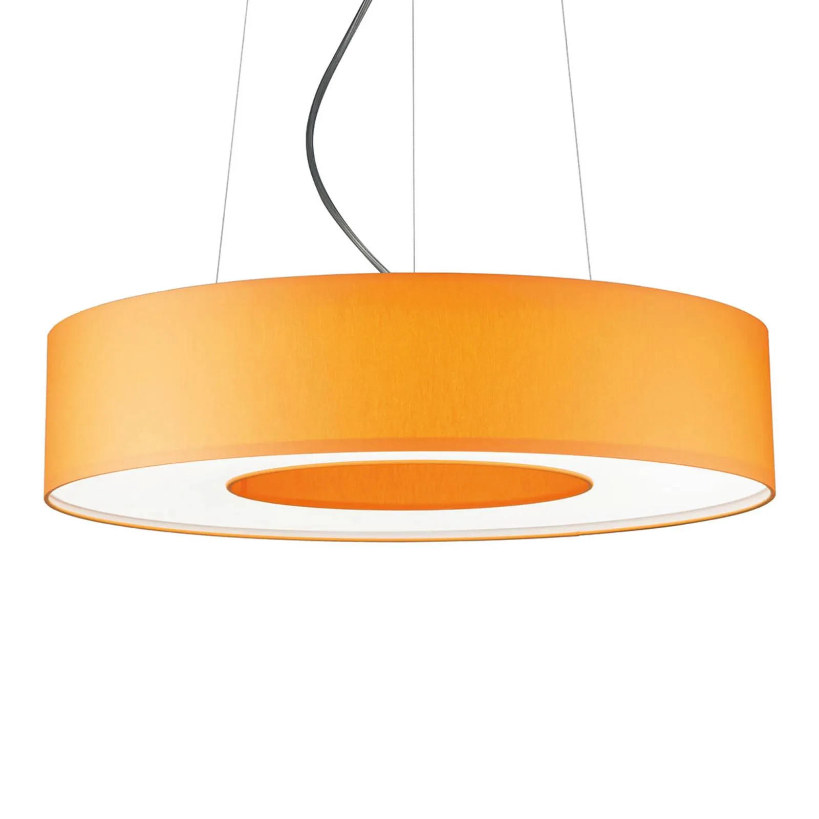  Lampada LED a sospensione Donut 22 W arancione