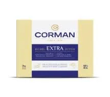 Corman Burro croissant Extra 82% m.g. - Placche placca da BLOCCHI KG 10 (KG 2X5)