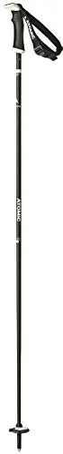 ATOMIC AJ5005464125 AMT Carbon SQS, 1 Paio di Bastoni da Sci all-Mountain, Unisex, 125 cm, Carbonio, Nero/Bianco