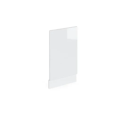 Vicco Pannello frontale R-Line, Bianco lucido/Bianco, 45 cm senza piano di lavoro