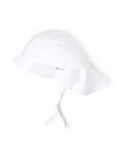 Sterntaler Flapper 1511620 Cappellino, Bianco (Weiss 500), 53 Bambino