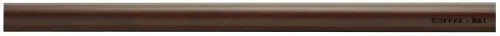 KIRSCH 1 – 3/20,3 cm Wood Smooth Drapery Rod, Legno Robusto, Coffee, 4'