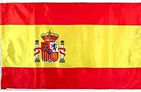 Bandiera Spagna - 90x150cm In Tessuto 100% Poliestere - Bandiera Nazionale spagnola Per Champions League, Calcio, Sport, Mondiali, Manifestazioni.