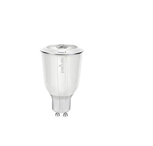Sengled A01-GU10EA Boost, Lampadina LED GU10 con ripetitore Wi-Fi, 350 Lumen, Bianco, gocce