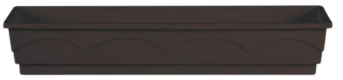 LAGO Emsa 503323 Aqua Comfort Cassetta per Fiori 100 cm Colore: Marrone Scuro