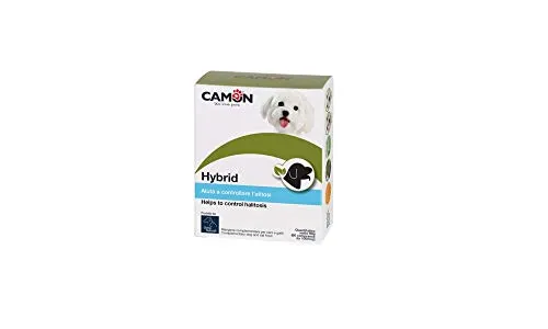 2 Confezioni (120 COMPRESSE) Orme Naturali Hybrid Care per Cani e Gatti, 60 Compresse Pulizia Occhi - 100 g