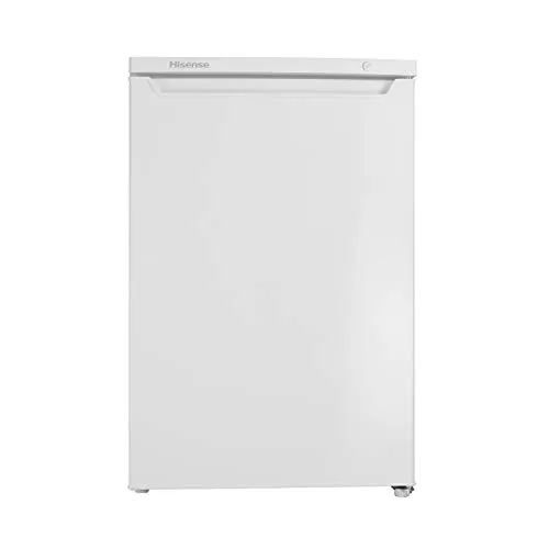 Hisense FV105D4AW1 Congelatore Sottotavolo Monoporta, 3 Cassetti, 82 Litri, 40 Decibel, Bianco, 57.5 x 56 x 84.5 cm