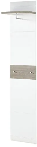 Germania gw-Malou Guardaroba, Legno, chêne-Nelson Repro/Bianco Struttura, 39 x 30 x 195 cm