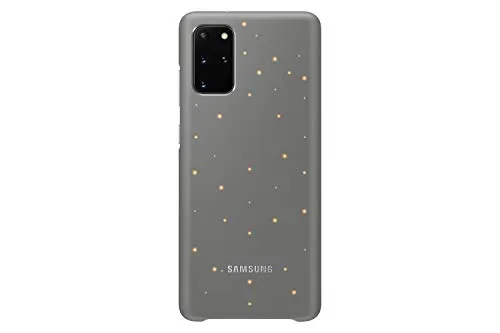 SAMSUNG - Custodia ufficiale Galaxy S20+ e S20+ 5G Ultra LED, colore: Grigio