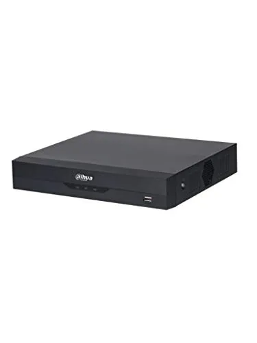 Dahua - NVR Onvif PoE WizSense 4 Canali H.265 4K Ultra HD - Intelligenza Artificiale - Fino a 12MP 4K - Dahua - NVR2104HS-P-I