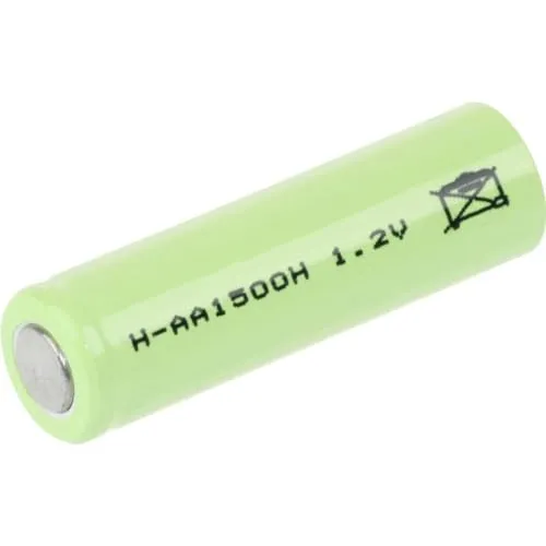 Mexcel H-AA1500HT - Batteria NiMH, 1500 mAh, 1,2 V, 1 pezzo, NS1500AAHT