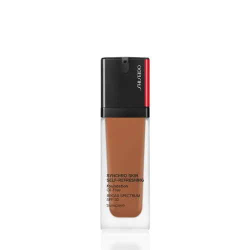 Shiseido Synchro Skin Self Refreshing Fondotinta Liquido, 450 Copper, 30 ml