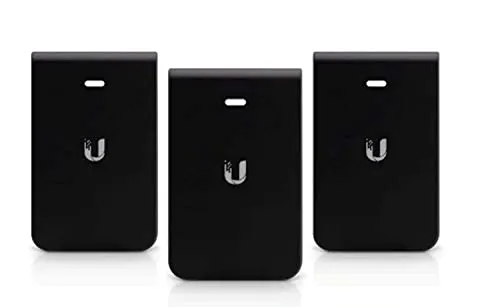 Ubiquiti Networks UniFi in-Wall HD Covers Black, Confezione da 3 Pezzi, IW-HD-BK-3 (Nero, Confezione da 3)