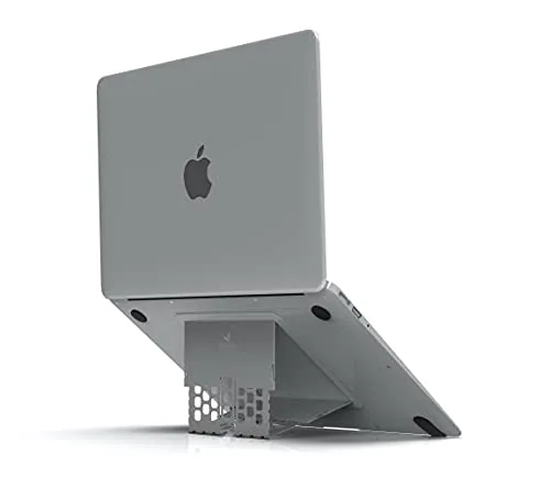 MAJEXTAND MacBook/Laptop Stand | Thinnest Adjustable Portable Ventilated Ergonomic Stand | Integrate with Most Laptops Under 18”, 6 Height Settings | US Patented