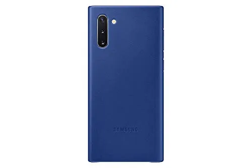 Samsung EF-VN970 - Cover in pelle per Galaxy Note 10, colore: Blu