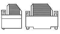 TE Connectivity AMPLIMITE HDP-20 Guscio SUB-D Poli: 50 Plastica 45 ° Grigio 1 pz.