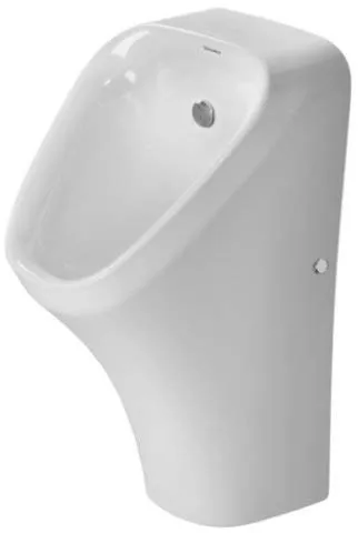 Duravit Urinal DuraStyle, Zulauf von hinten mit Spüldüse, mit Fliege, weiss, 2806300007