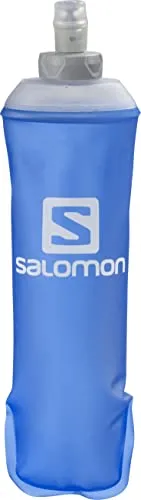 Salomon Soft Flask, Borraccia Unisex da 500ml, con 28mm di Diametro, Perfetto per Corsa, Escursionismo, Sci e Snowboard, Blu/Blue