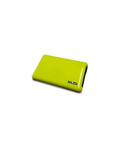 Nilox DH0002YL- Case Esterno Box Vuoto per Hard Disk 2.5", USB 3.0, Giallo