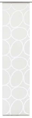 Gardinia 12540 Tenda a Pannello, Tessuto, Bianco, 60 x 245