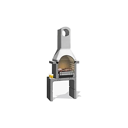 BARBECUE MURATURA SANTANDER 76 x 43 x H 195.5 cm