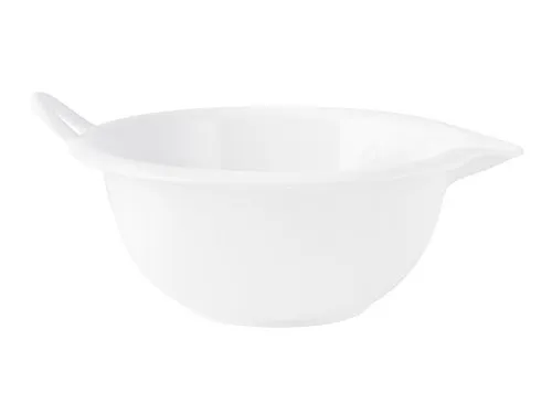 H&H 8716426 Set 3 Mixing Bowl Melamina con Manico Cm26 Lt2,9 Coppe Coppette E Ciotole