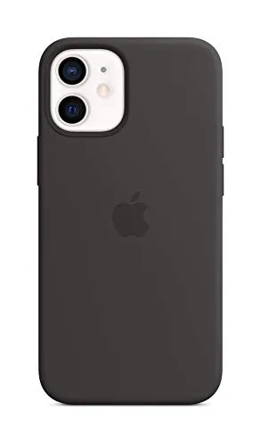 Apple Custodia MagSafe in Silicone (per iPhone 12 mini), Nero