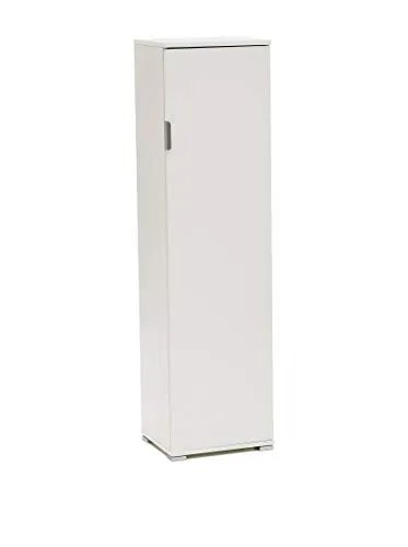 MeMi Me207BIA Portascope,  Legno, Bianco, 151 x 33 x 40