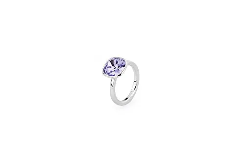 Brosway - CARISMA - Anello TRING mis. 18 acciaio con swarovski violet BTGC79D