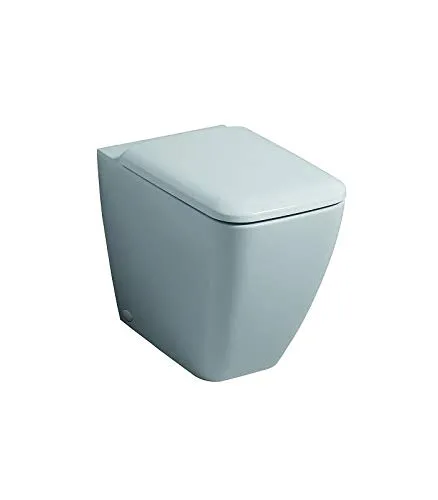 Pozzi Ginori Metrica WC Vaso a Pavimento Rimfree ® con Sedile Soft-close