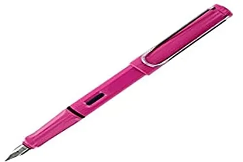 Lamy Safari Pink Fountain Pen Fine