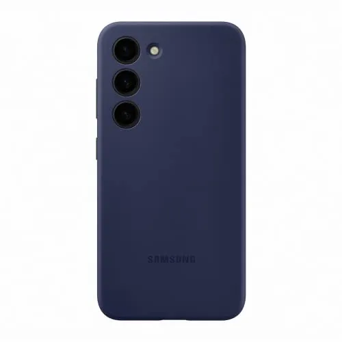 Samsung Silicone Cover custodia morbida colorata per Galaxy S23, Navy