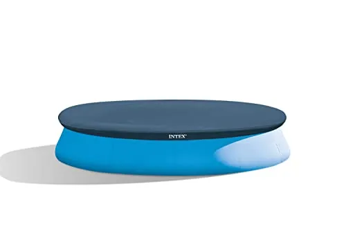 Intex Copertura per piscina Easy Set - Diametro 366 cm - Blu scuro