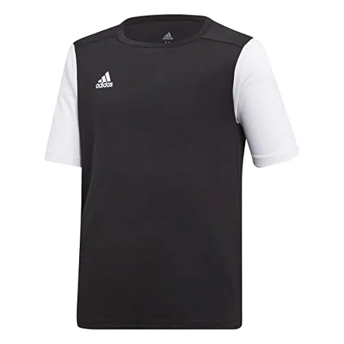 adidas ESTRO 19 JSYY, T-Shirt Unisex-Bambini, Nero, 14 Anni